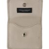 Dolce & Gabbana Chic White Leather Condom Case Wallet - Image 6