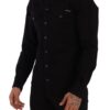 Dolce & Gabbana Slim Fit Casual Black Designer Shirt - Image 2