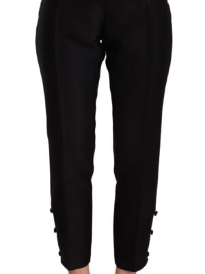 Dsquared² Elevated Elegance High-Waist Skinny Trousers