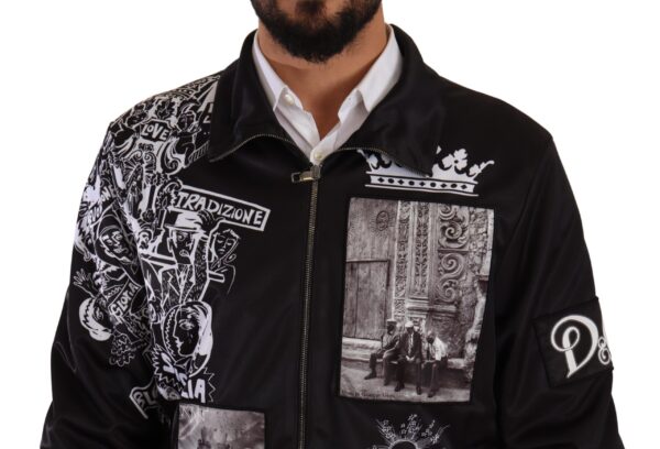 Dolce & Gabbana Stunning Superstizione Zip Sweater - Image 3