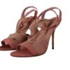 Dolce & Gabbana Elegant Pink Ankle Strap Heels Sandals - Image 2