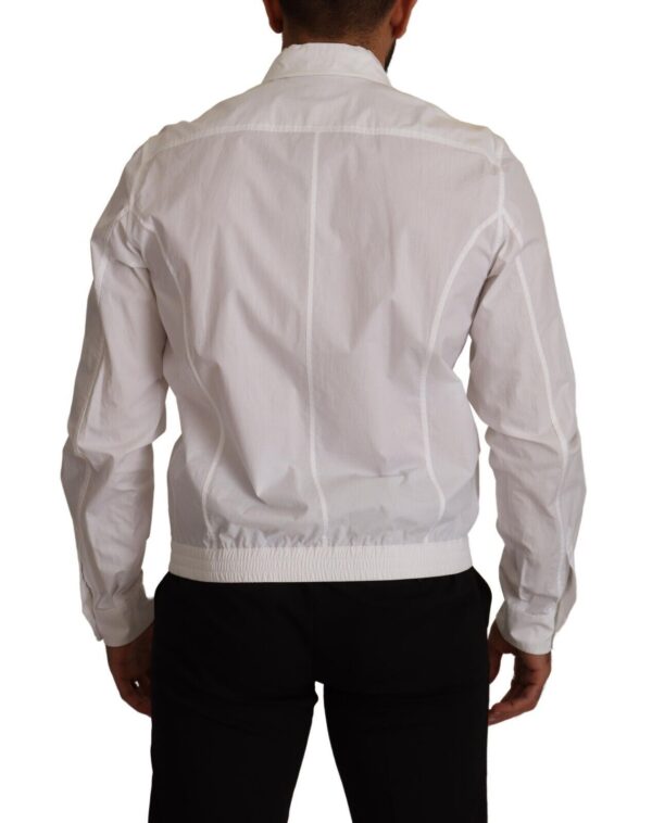 Dolce & Gabbana Elegant Italian White Cotton Shirt - Image 3