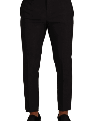 Dolce & Gabbana Elegant Skinny Tuxedo Trousers