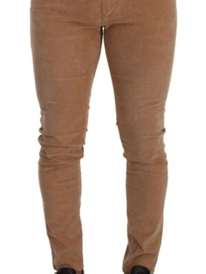 Dolce & Gabbana Elegant Slim Fit Corduroy Jeans