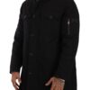 Dolce & Gabbana Elegant Black Parka Hooded Jacket - Image 2