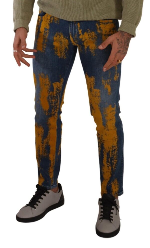 Dolce & Gabbana Slim Fit Stretch Denim Jeans - Image 3
