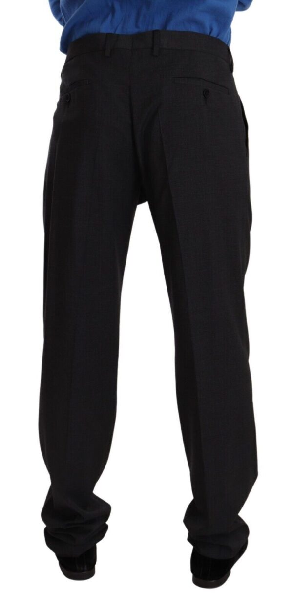 Dolce & Gabbana Elegant Gray Formal Men's Trousers - Image 2
