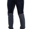 Dolce & Gabbana Chic Slim Fit Tattered Denim - Image 2