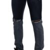 Dolce & Gabbana Chic Slim Fit Tattered Denim - Image 4
