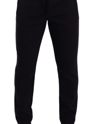 Dolce & Gabbana Elegant Blue Jogger Pants for Men