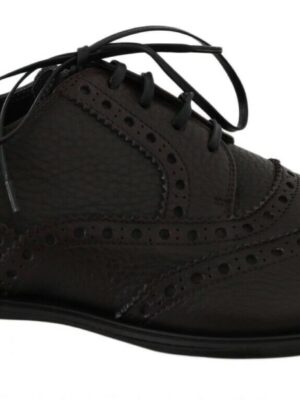 Dolce & Gabbana Elegant Wingtip Derby Dress Shoes