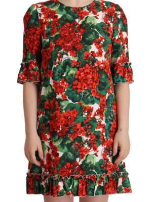Dolce & Gabbana Floral Mini Enchantment Dress