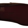 Dolce & Gabbana Elegant Brown Caiman Leather Loafers - Image 4