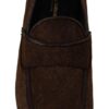 Dolce & Gabbana Elegant Brown Caiman Leather Loafers - Image 3