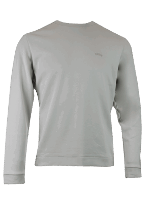 Hugo Boss Elegant Beige Cotton Sweatshirt