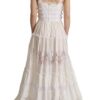 Dolce & Gabbana Elegant White A-Line Tiered Maxi Dress - Image 3