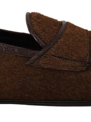 Dolce & Gabbana Exquisite Exotic Leather Loafers