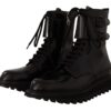 Dolce & Gabbana Elegant Black Leather Ankle Boots - Image 3