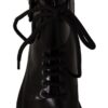 Dolce & Gabbana Elegant Black Leather Ankle Boots - Image 7
