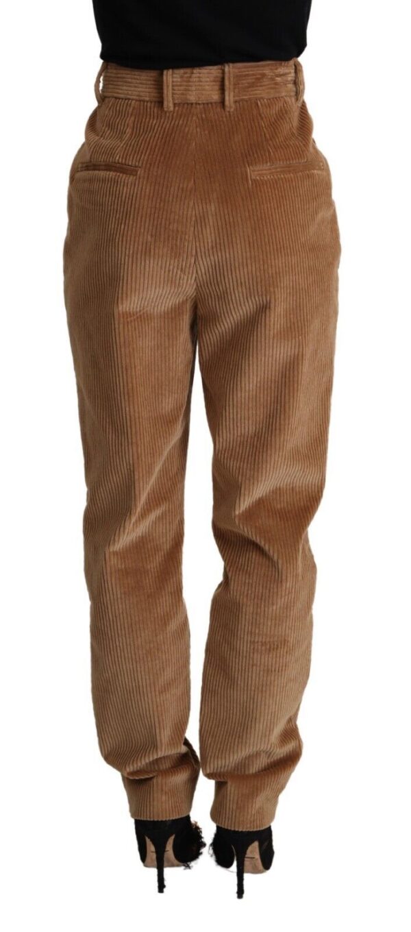 Dolce & Gabbana Chic High-Waisted Corduroy Skinny Pants - Image 3