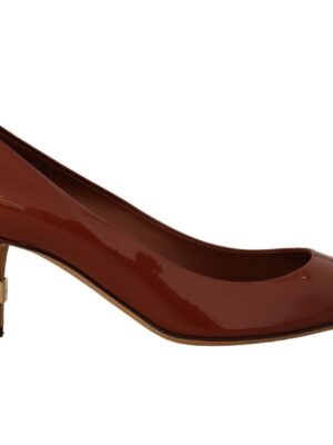 Dolce & Gabbana Elegant Patent Leather Heels Pumps