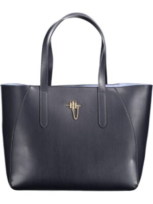 Tommy Hilfiger Blue Polyethylene Women Handbag