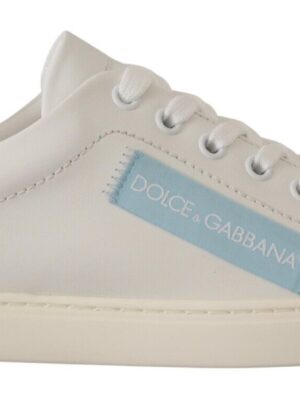 Dolce & Gabbana Exquisite Italian Leather Low-Top Sneakers