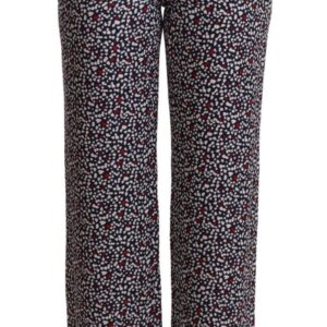 Michael Kors Elegant High Waist Straight Black Trousers