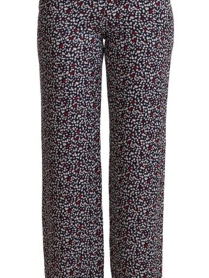 Michael Kors Elegant High Waist Straight Black Trousers