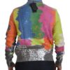 Dolce & Gabbana Multicolor Turtleneck TV Motive Sweater - Image 2