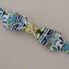Dolce & Gabbana Majolica Print Silk Bow Tie - Image 5