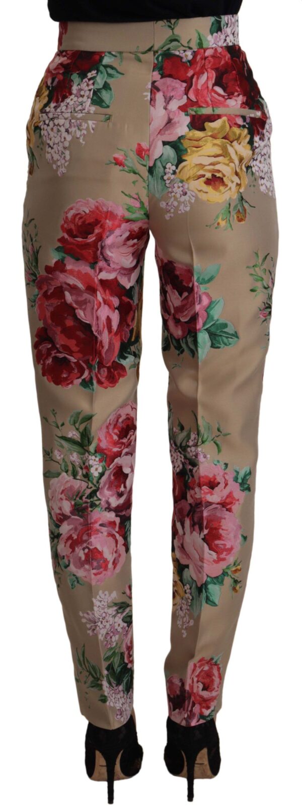 Dolce & Gabbana Floral High-Waist Dress Pants - Image 2