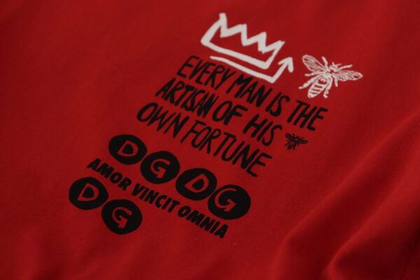 Dolce & Gabbana Elegant Red Crewneck Cotton Tee - Image 8