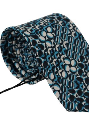Dolce & Gabbana Elegant Silk Blue Bow Tie