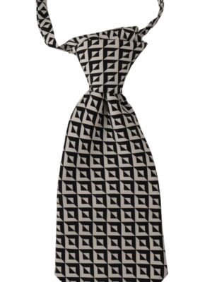 Dolce & Gabbana Elegant Silk Black Tie for the Dapper Gentleman