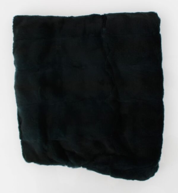 Dolce & Gabbana Exclusive Green Weasel Fur Hooded Scarf - Image 5