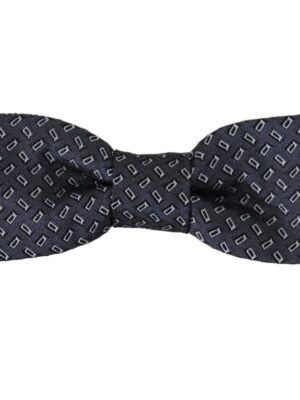 Dolce & Gabbana Elegant Polka Dot Silk Bow Tie