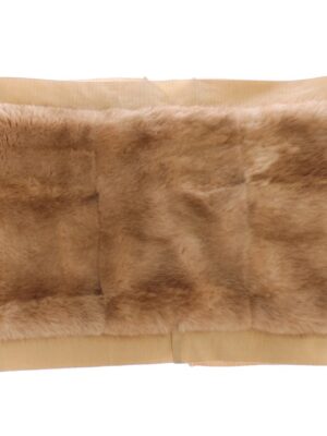 Dolce & Gabbana Exclusive Beige MINK Fur Scarf Wrap