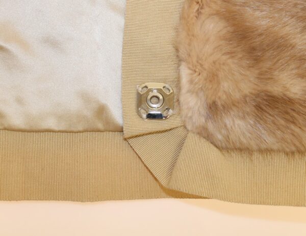 Dolce & Gabbana Exclusive Beige MINK Fur Scarf Wrap - Image 4