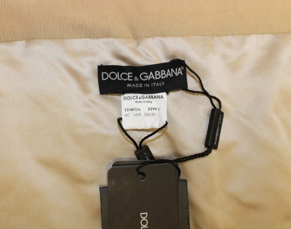 Dolce & Gabbana Exclusive Beige MINK Fur Scarf Wrap - Image 6