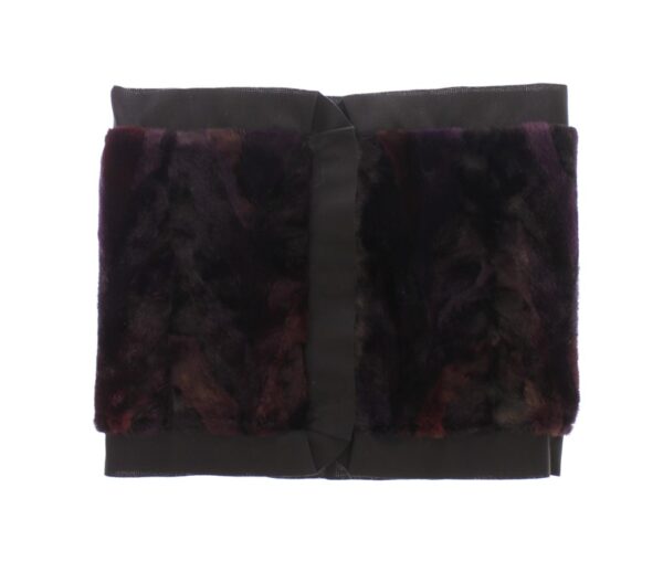 Dolce & Gabbana Exquisite Purple MINK Fur Scarf Wrap - Image 2