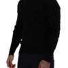 Dolce & Gabbana Elegant Black Logo Wool Sweater - Image 3