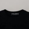 Dolce & Gabbana Elegant Black Logo Wool Sweater - Image 6