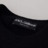 Dolce & Gabbana Elegant Black Logo Wool Sweater - Image 7
