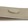 Dolce & Gabbana Elegant Beige Leather Money Clip
