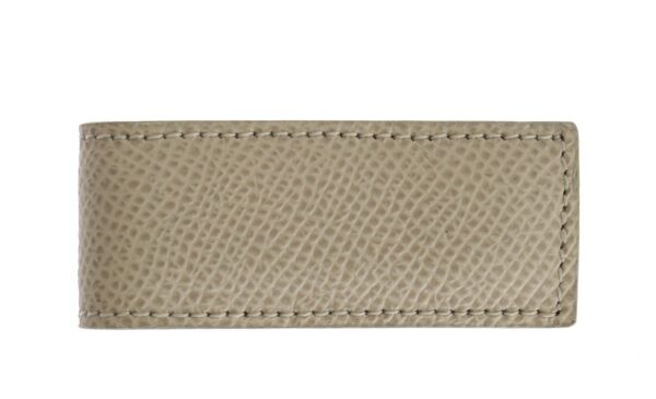 Dolce & Gabbana Elegant Beige Leather Money Clip - Image 3