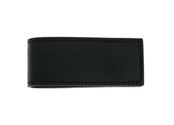 Dolce & Gabbana Elegant Green Leather Money Clip - Image 3