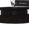 Dolce & Gabbana Exclusive White Silk Cummerbund - Image 5