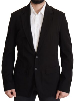 Dolce & Gabbana Elegant Virgin Wool Single Breasted Jacket