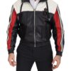 Dolce & Gabbana Elite Black Leather Hooded Bomber Jacket